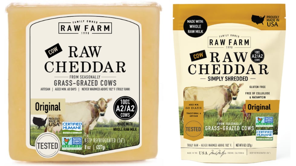 The U.S. Food and Drug Administration says California-based Raw Farm made the cheese that is...