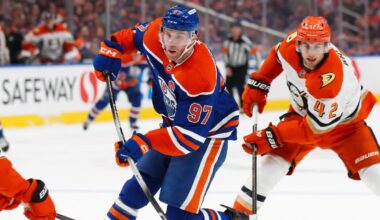 Oilers still waiting for McDavid to put stamp on series with Ducks