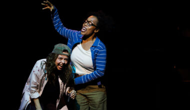 Brittany Bradford, Emma Ramos, and Karina Curet in ALIEN GIRLS at The Old Globe