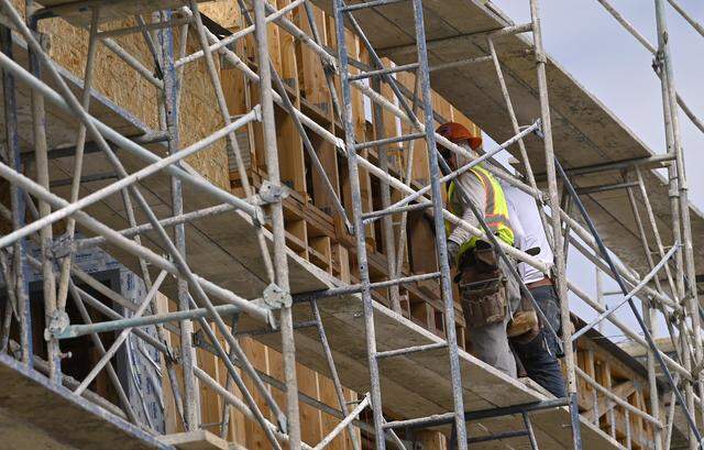 The Hubert at Audubon Court are new luxury apartments being built at the northeast corner of Nees Avenue and Audubon Drive. Photographed Wednesday, April 1, 2026 in Fresno.