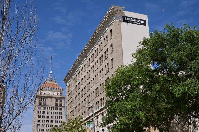The historic T. W. Patterson building, a landmark in downtown Fresno, has been listed for sale online at $8.1 million. The eight-story building was built in 1923. Photographed Wednesday, April 1, 2026 in Fresno.