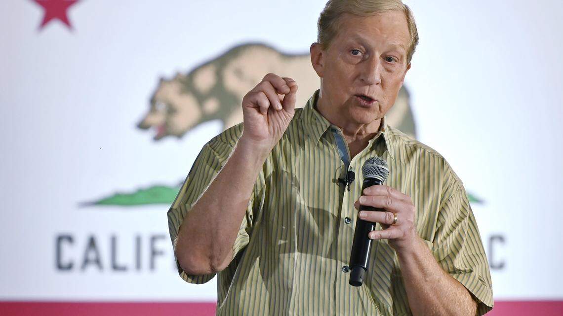 Tom Steyer pushes affordability message in Fresno visit