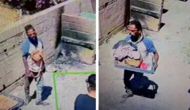 Fresno Fire is asking the public for help identifying a suspect in a destructive strip mall arson on Thursday, April 2, 2026. (Fresno FD)