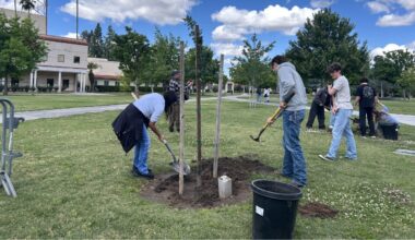 Fresno State, University High Students Team up for Earth Day Celebration