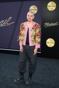 Evan Ross at the "Michael" Los Angeles Premiere held at The Dolby Theatre on April 20, 2026 in Los Angeles, California.