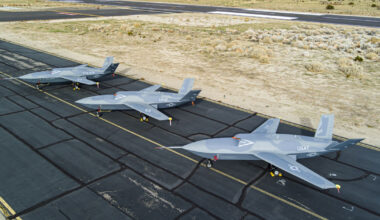 General Atomics CCA Crashes in California, Test Flights Paused