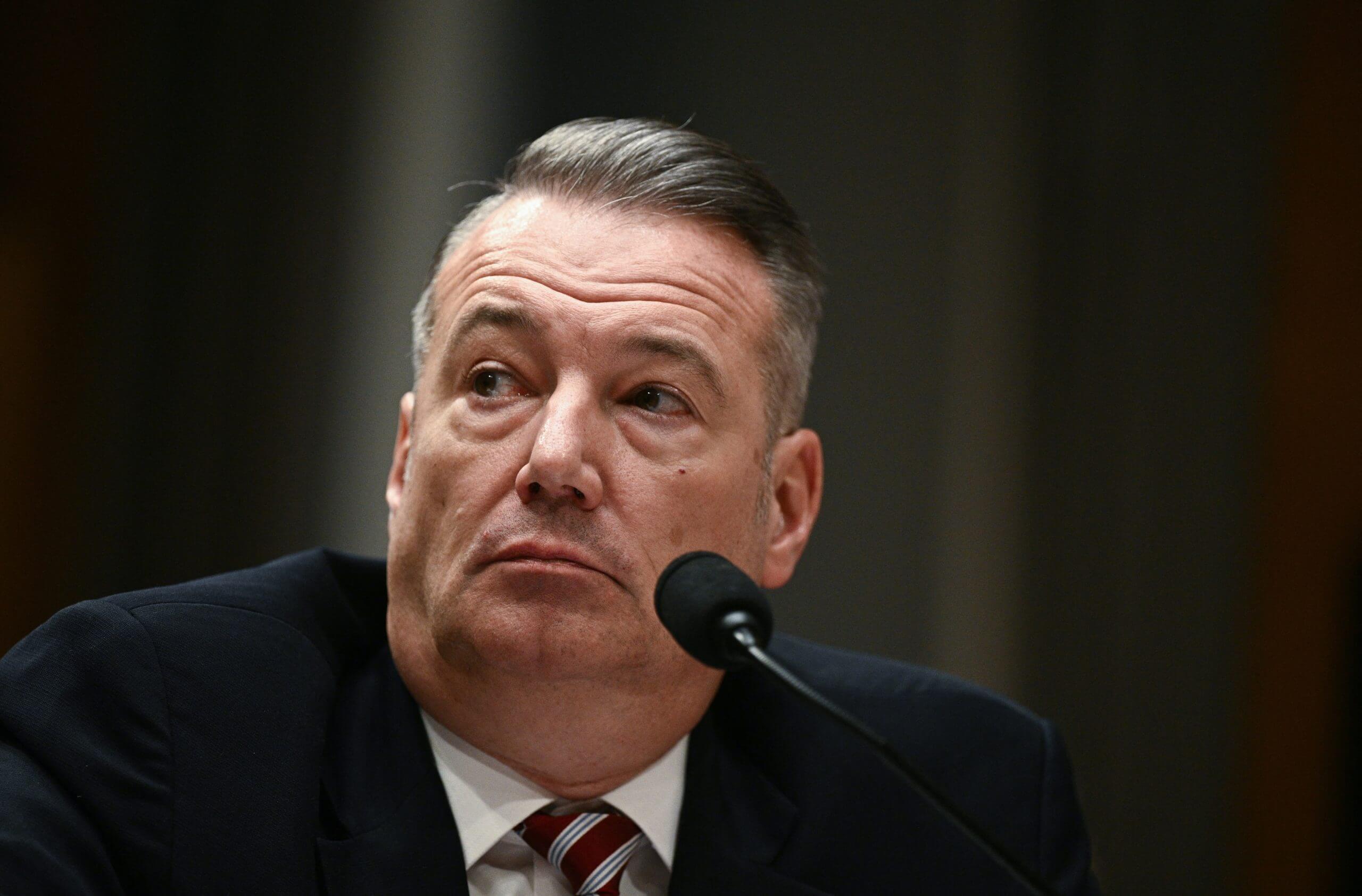 Acting Director of US Immigration and Customs Enforcement (ICE) Todd Lyons