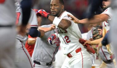 Angels’ Jorge Soler, Braves’ Reynaldo López exchange haymakers in brawl