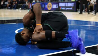 Anthony Edwards likely to miss weeks with knee injury, per source – NBC Los Angeles