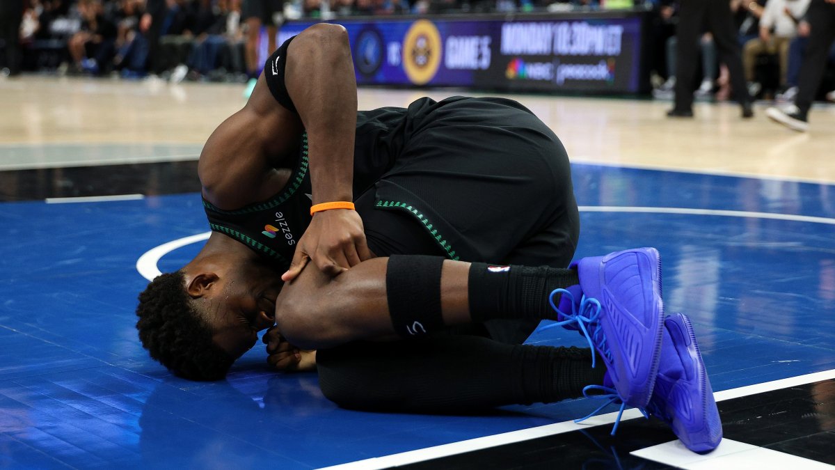 Anthony Edwards likely to miss weeks with knee injury, per source – NBC Los Angeles
