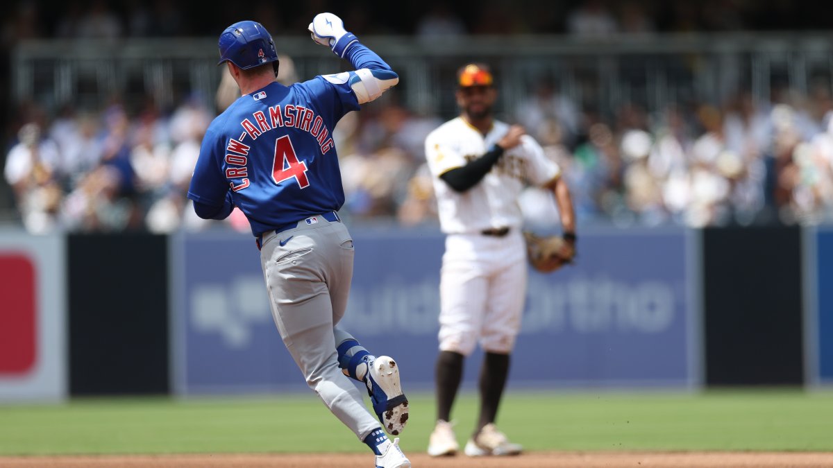 Padres come up short at the plate, drop series finale to Cubs – NBC 7 San Diego