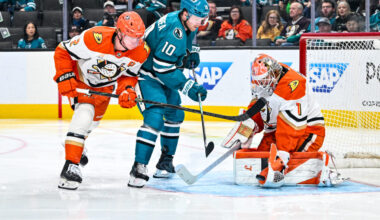 Ducks Defeat Sharks; Playoff Hopes On Life Support