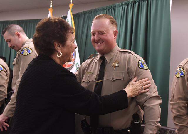 Photo of Randy Hoppert who received letters of commendation for going above and beyond the call of duty for saving a 2-year-old girl’s life.