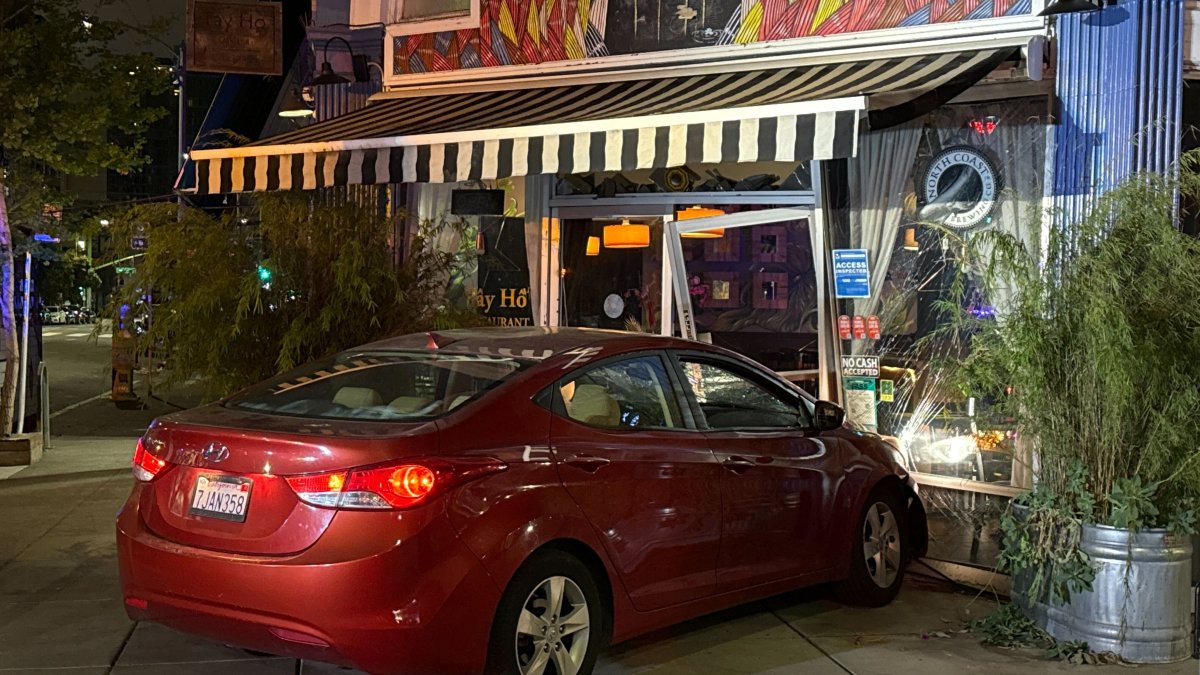 Oakland restaurant rammed repeatedly by a car asks for support – NBC Bay Area