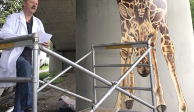 Oakland muralist Dan Fontes, known for his giraffes, dies at 67