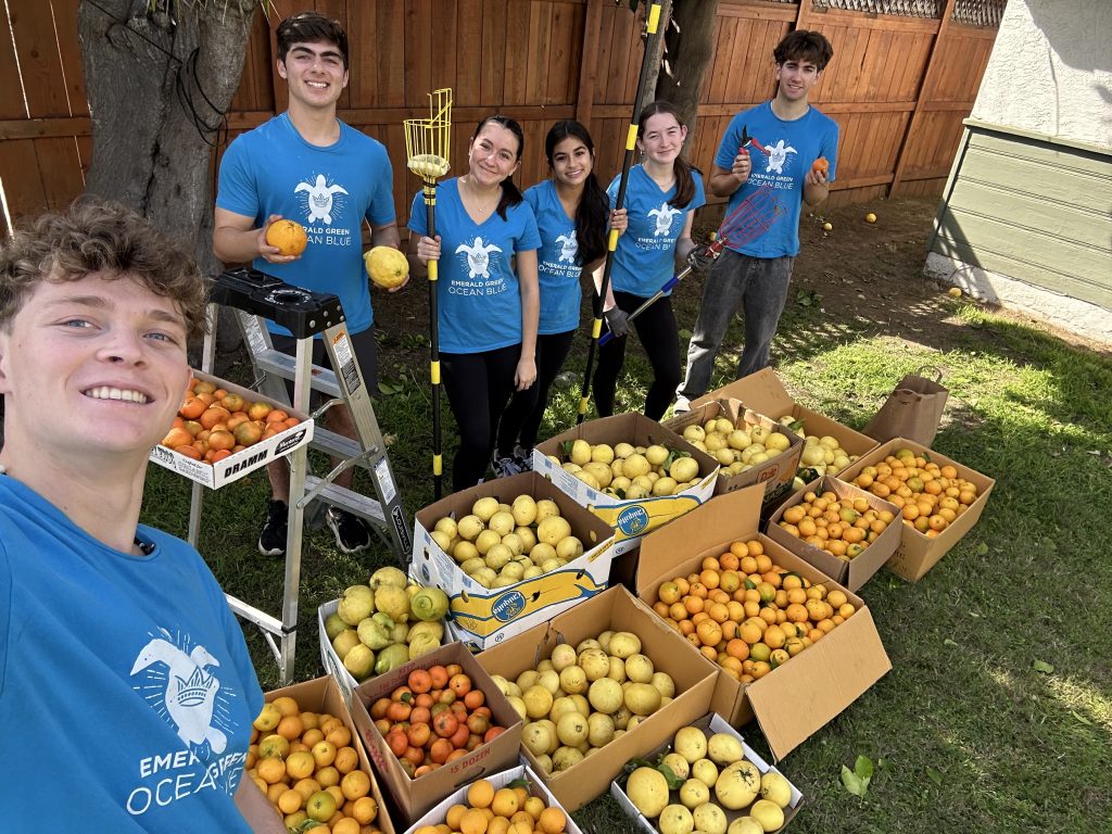 Coronado students donate fresh fruit to local food pantry
