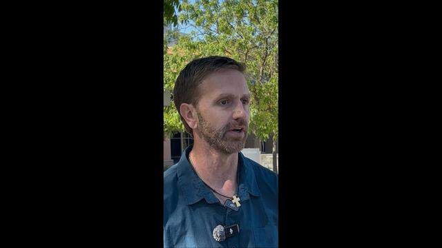 Stephen Quick, the father of Caleb Quick, on Wednesday, April 8, 2026.