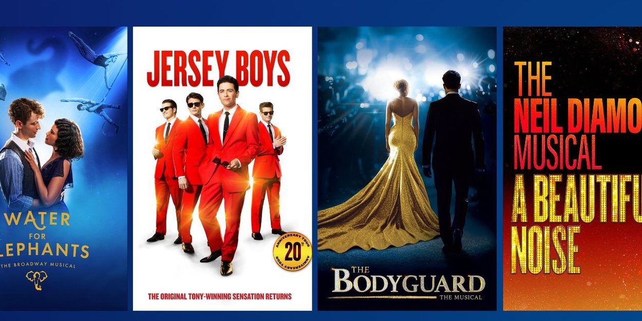 JERSEY BOYS, WATER FOR ELEPHANTS, THE BODYGUARD Set for Broadway in Fresno 2026 Season