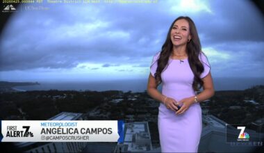 Angelica Campos’ morning forecast for April 25, 2026 – NBC 7 San Diego