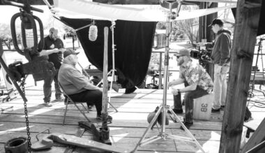 Rickey Bird interviews Les Clark for the Kern Oil Documentary