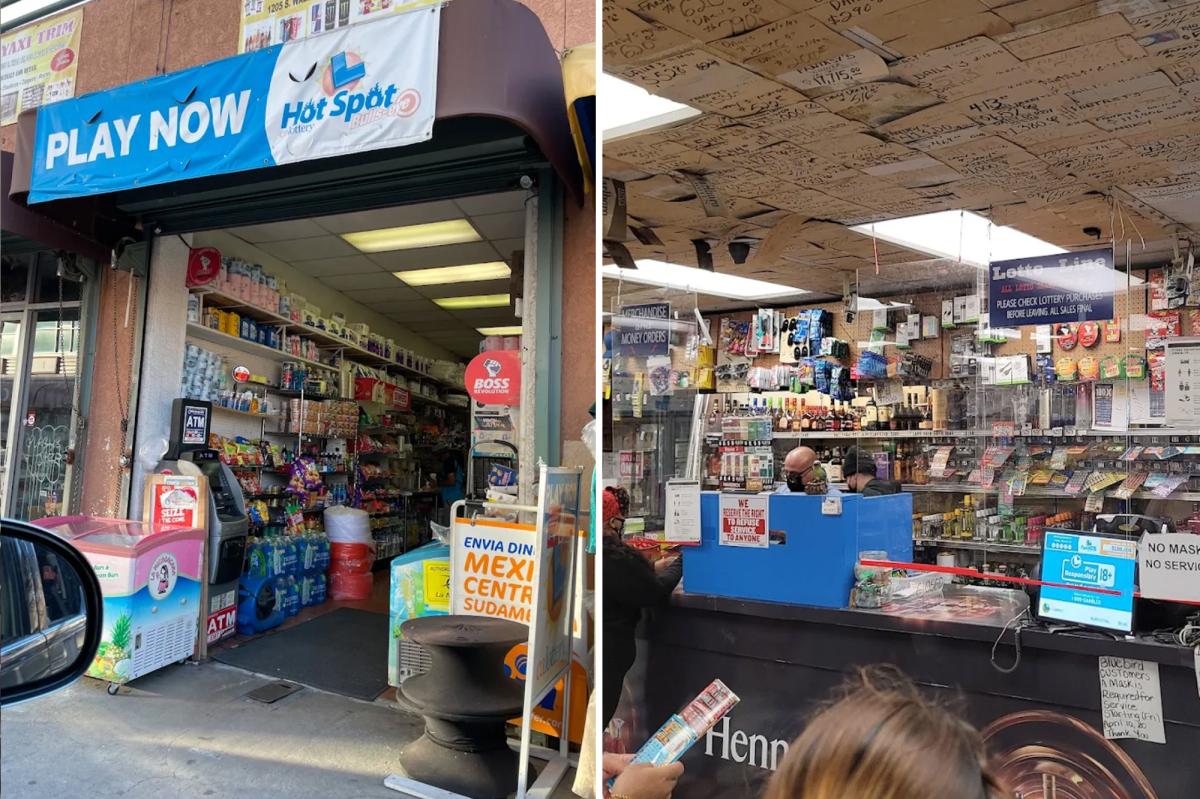 List of California Lottery stores that sell most winning tickets