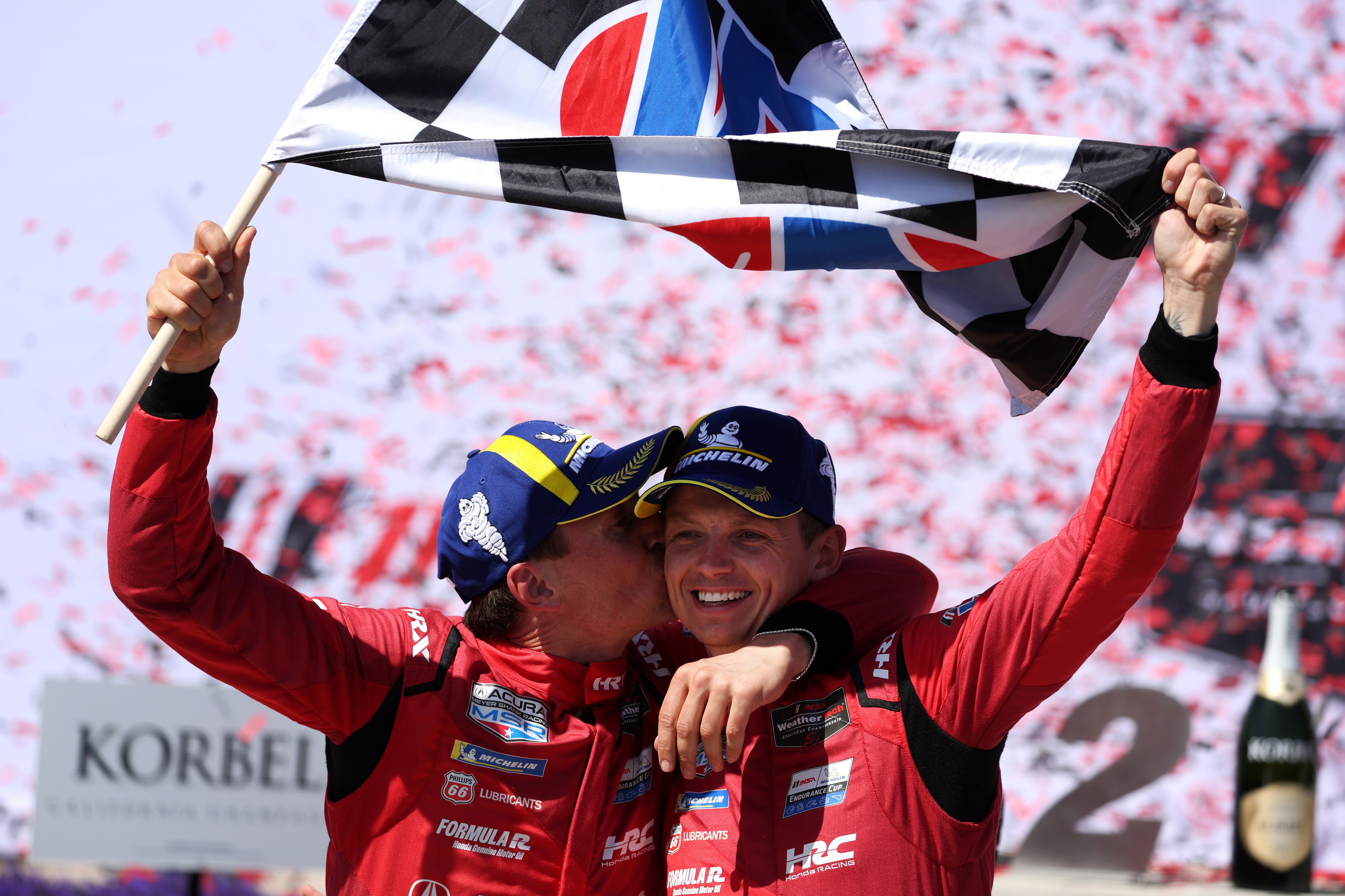 Acura Meyer Shank Racing GTP driver, Renger van der Zande,...