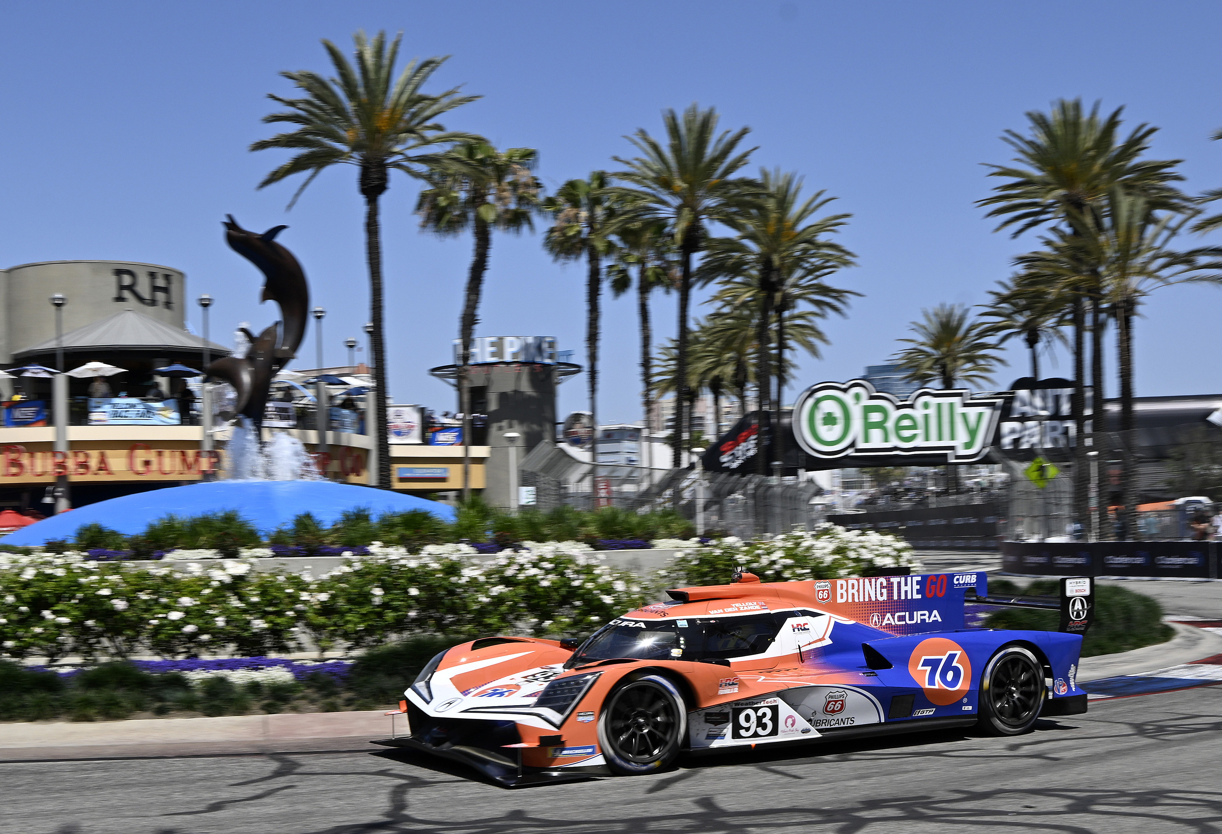 The IMSA Grand Touring Prototype driven by Nick Yelloly and...