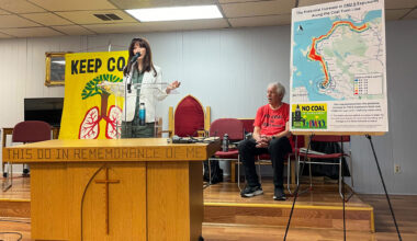 Anti-coal coalition calls for regulation of coal dust at planned West Oakland bulk terminal