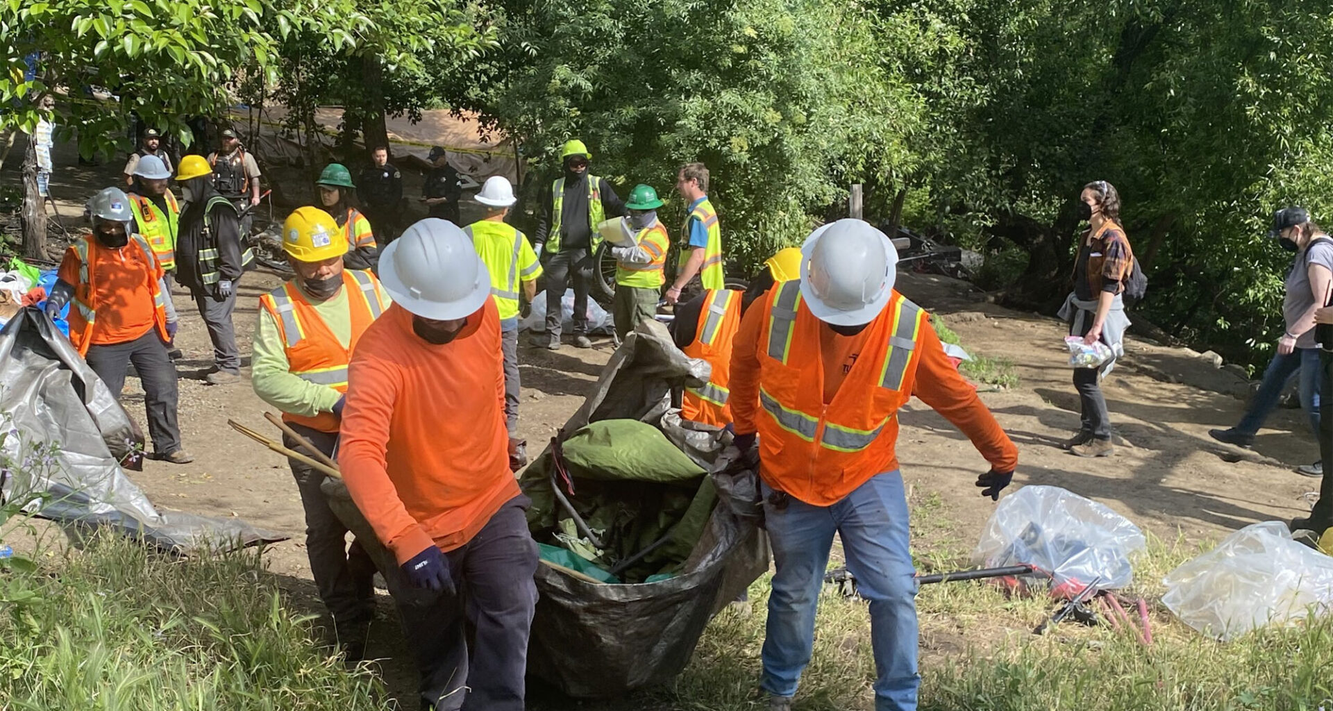 'It's an eviction': San Jose begins dismantling largest homeless encampment, ‘the Jungle’