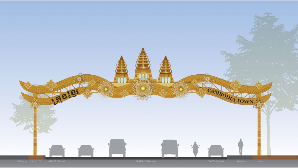 Long Beach unveils final design of gateway sign for Cambodia Town – Press Telegram