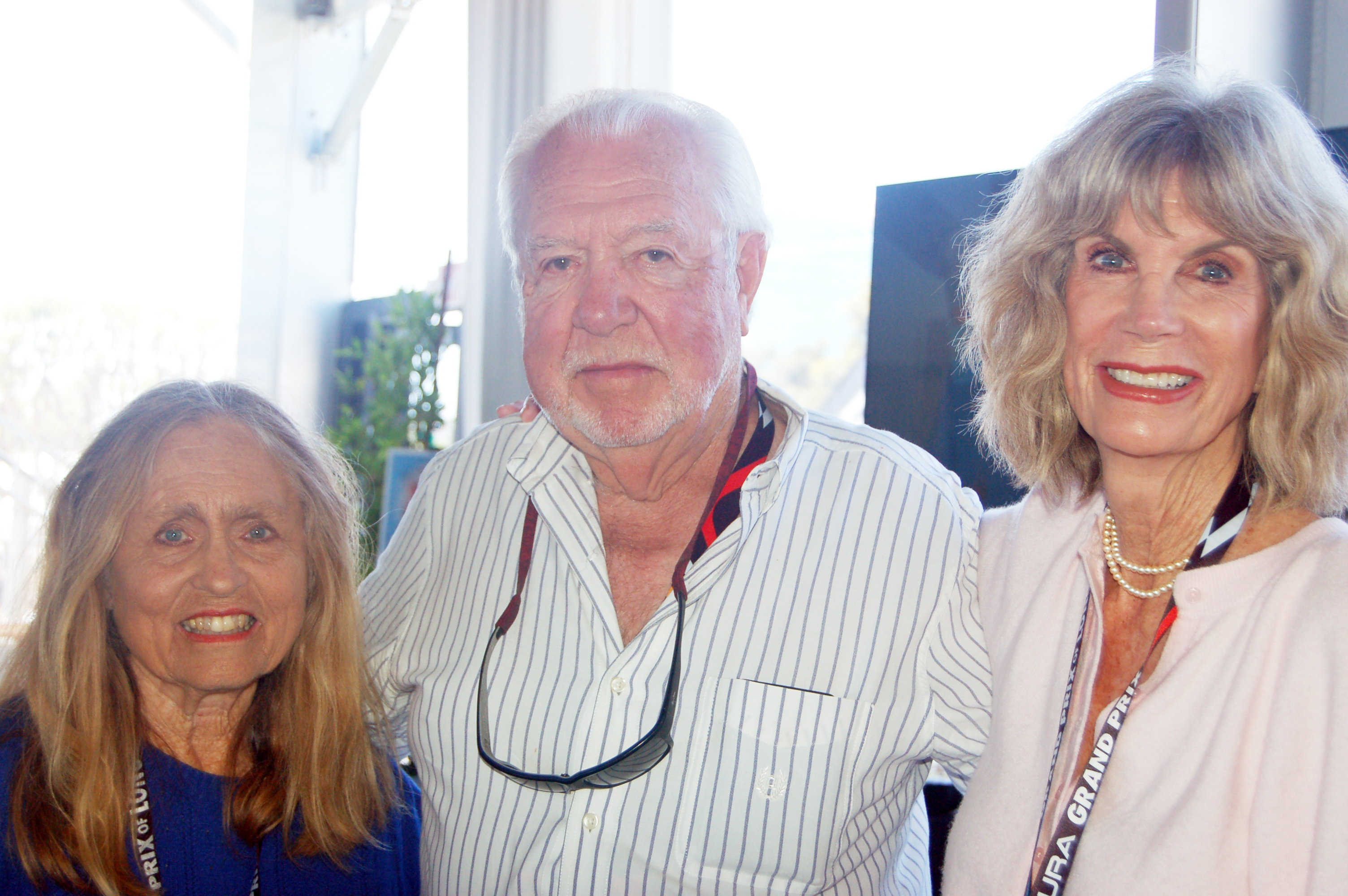 Mary Michaelian, Chris and Ellen Pook at the 2026 Acura...