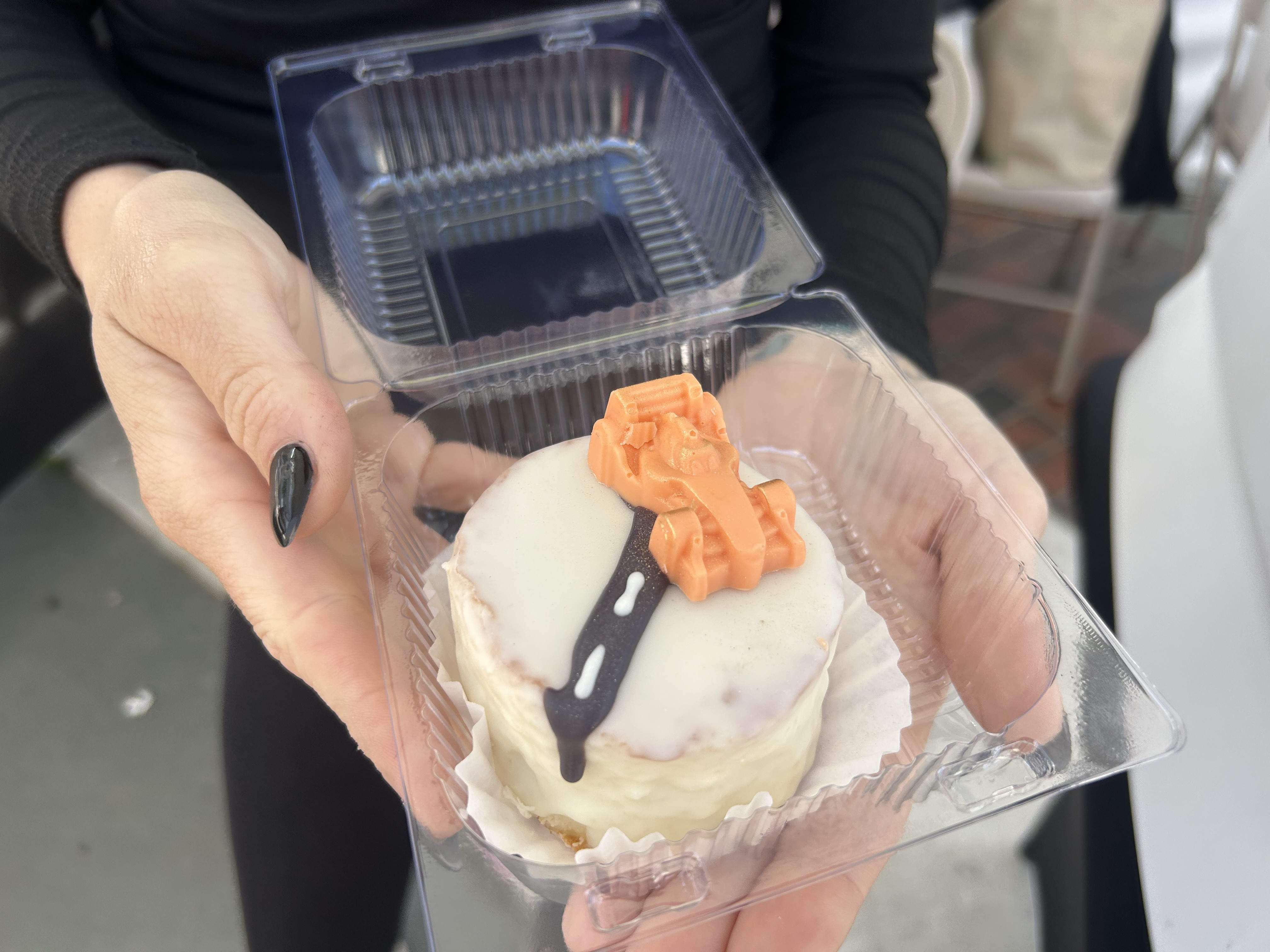 Butter and Cream Bakery is selling mini cakes with chocolate...