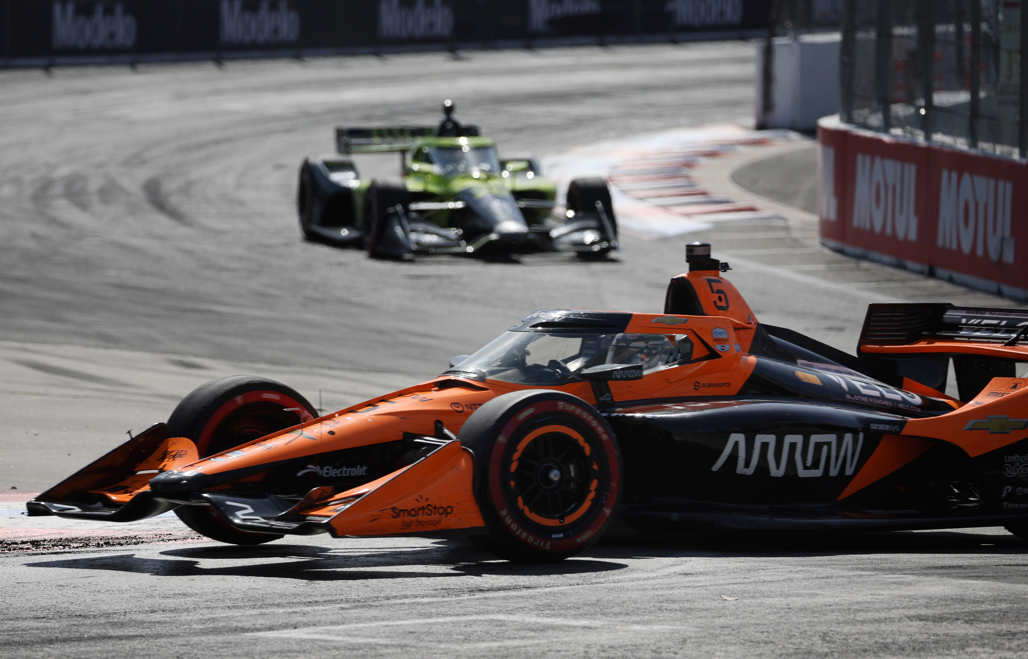 Indycar driver Pato OâWard during the 51st Grand Prix of...