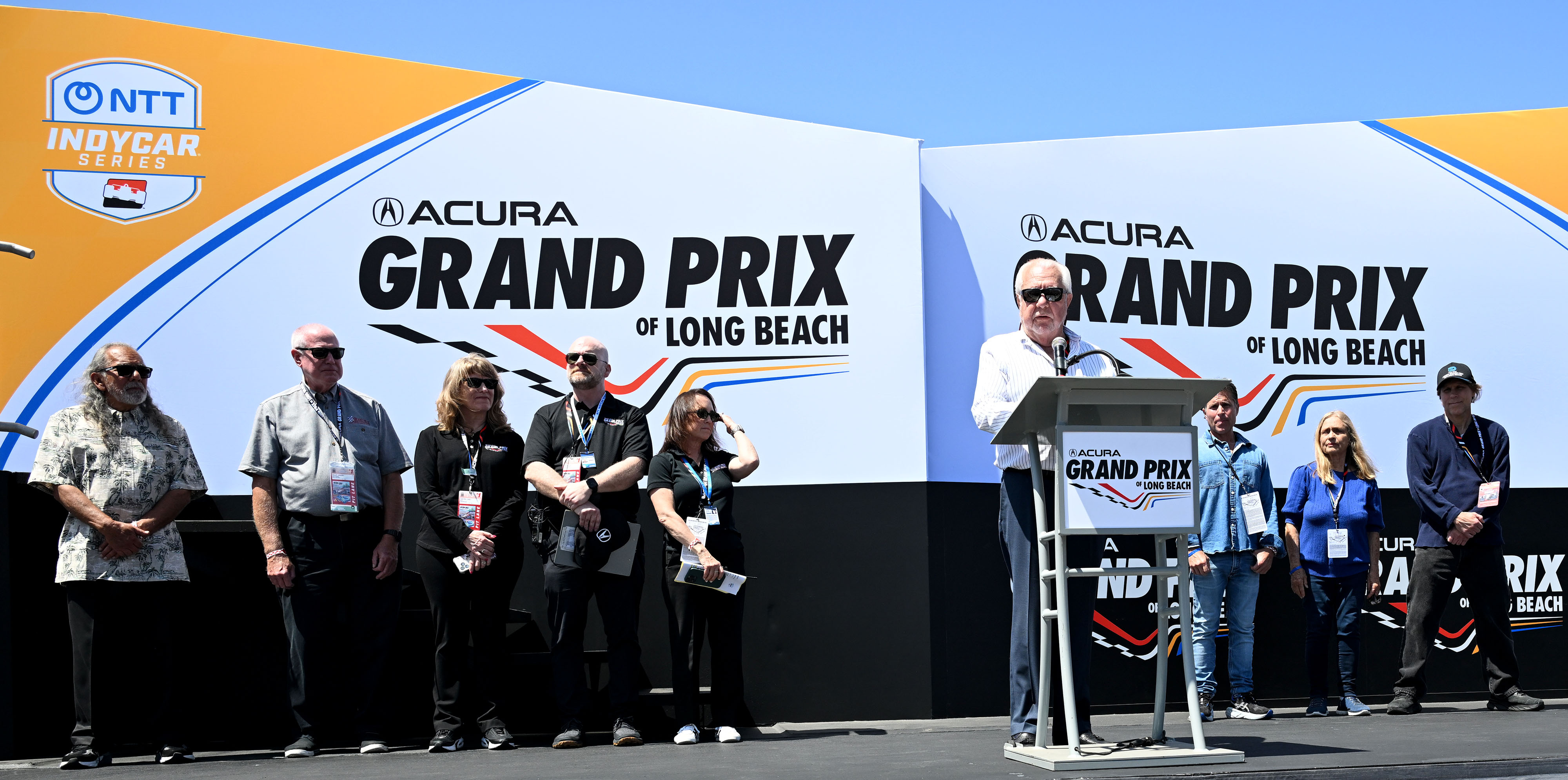 Cofounder of the Grand Prix of Long Beach, Chris Pook...