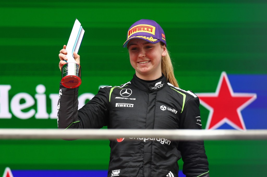 F1 Academy driver Payton Westcott, from Orange County, is taking the motorsports world by storm – Press Telegram