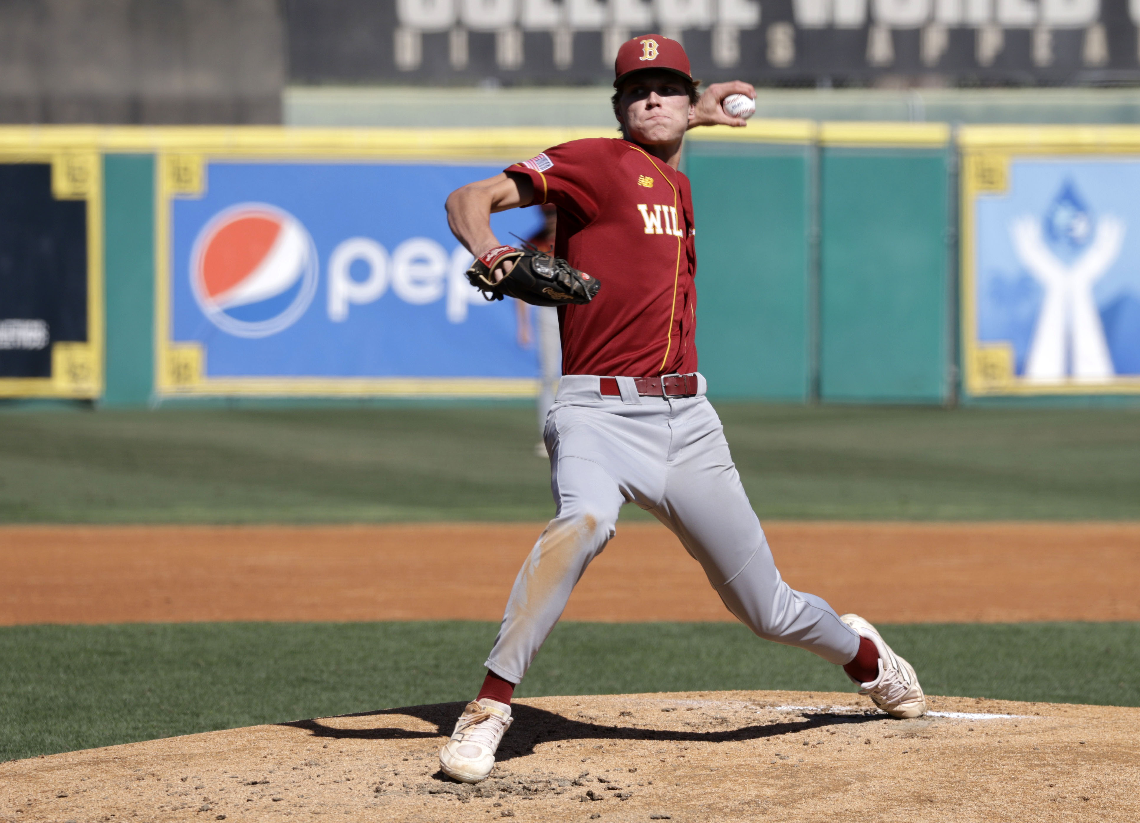 Wilson’s Cooper George (3) gets things started for the Bruins...