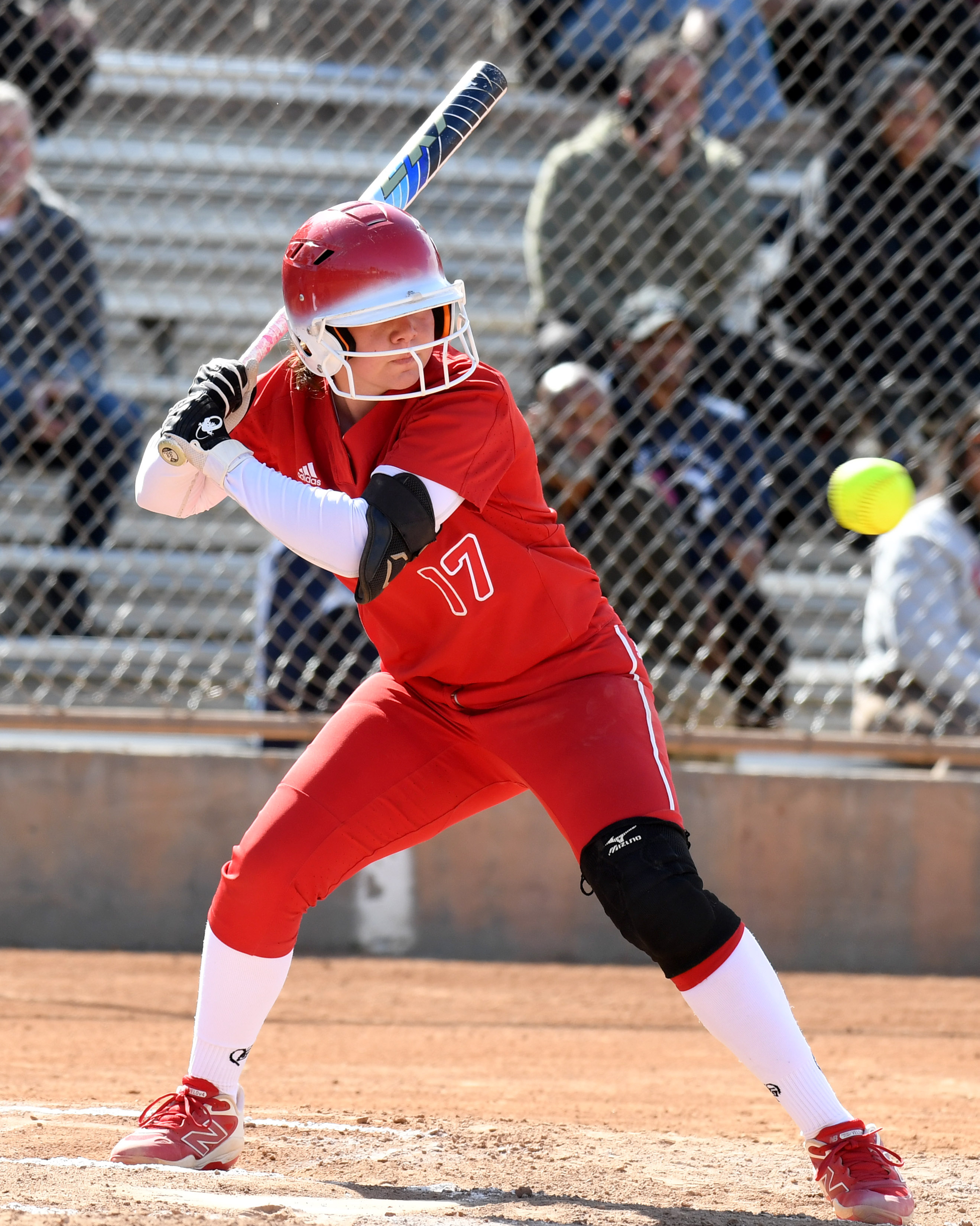 Lakewoodâs Katelynn Lewis is at bat during a Moore League...