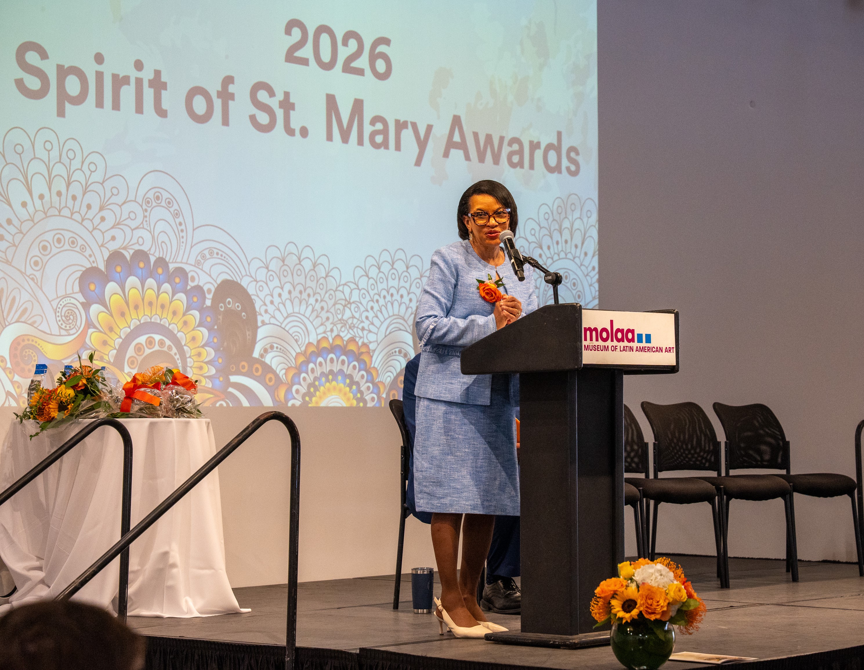 Carolyn Caldwell, president and CEO of St. Mary Medical Center....