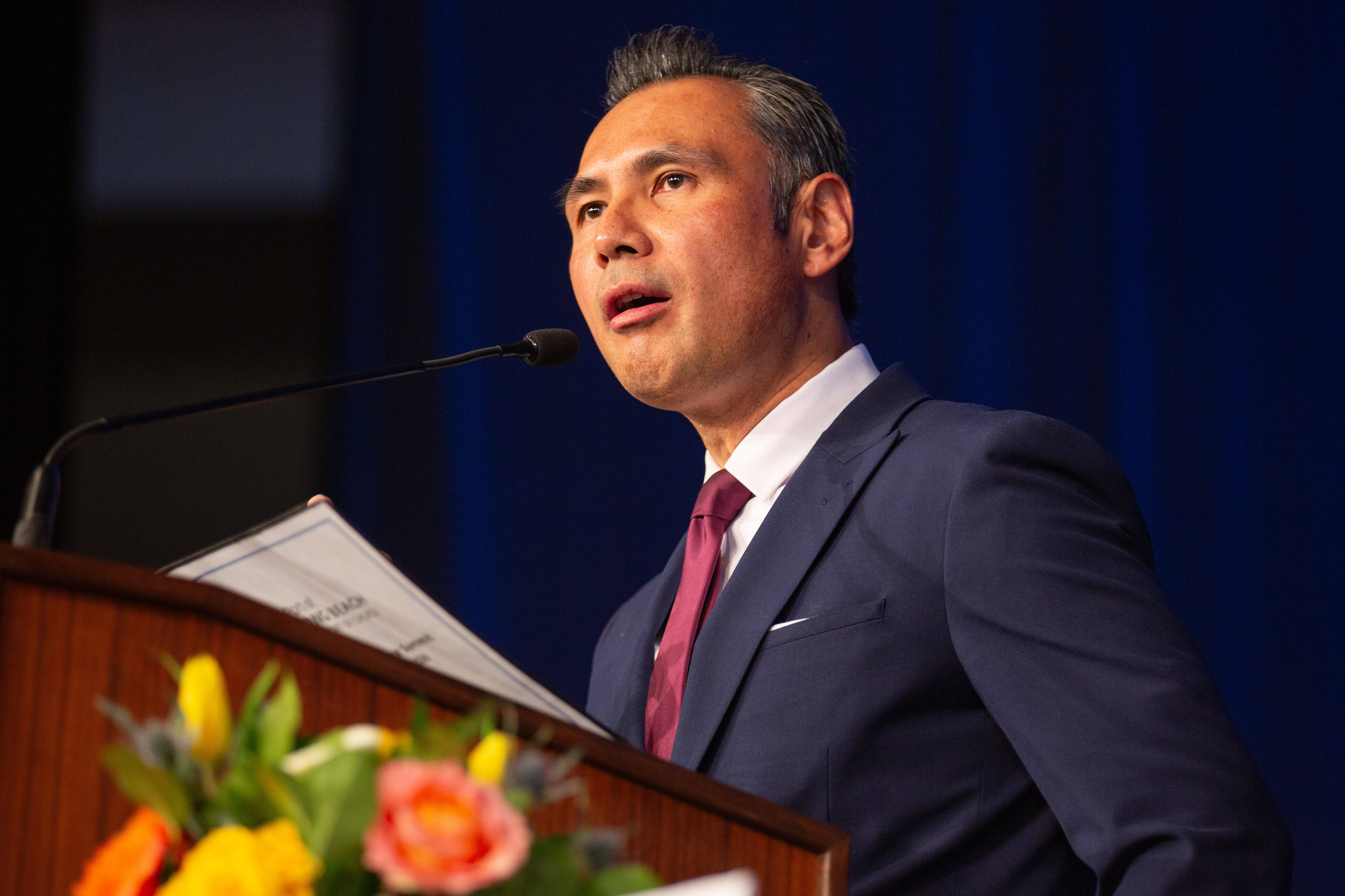 Noel Hacegaba, chief executive officer of the Port of Long...