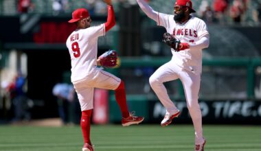 Angels hold off Blue Jays’ rally to avoid series sweep