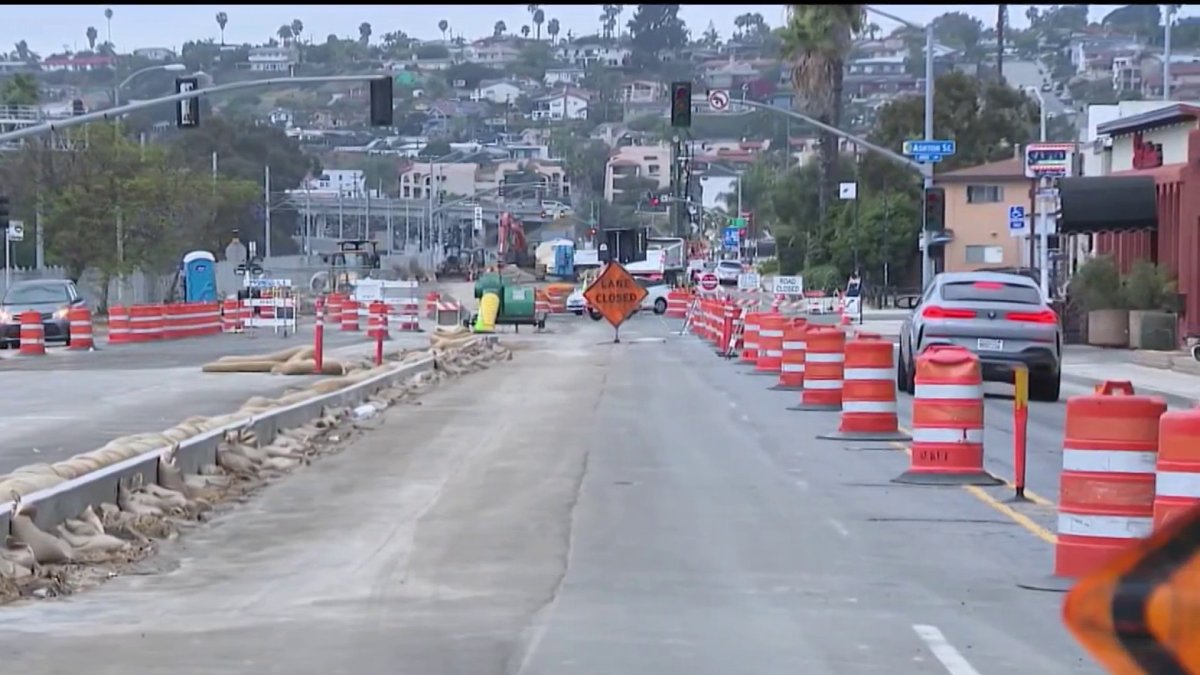San Diego surf shop files loss of income claim against city due to construction – NBC 7 San Diego