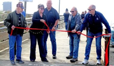Buoyant at the boardwalk: LB celebrates reopening of local landmark