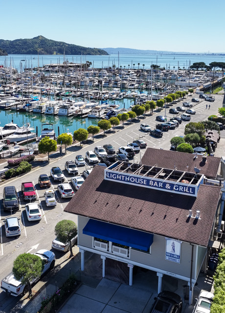 Lighthouse Bar & Grill recently opened in Sausalito. (Photo by Matt Spinetta/Prismic Photography)