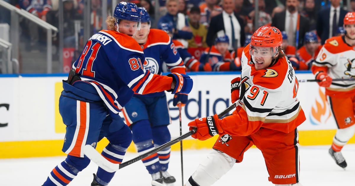 Edmonton Oilers, Anaheim Ducks trade goals after first period in deadlocked Game 2