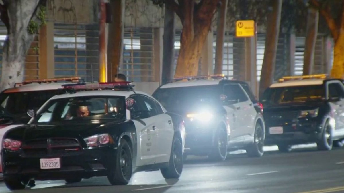 Man beaten to death with iron rod near LA Convention Center – NBC Los Angeles