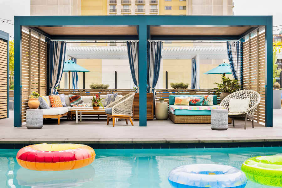 Margaritaville Hotel San Diego Cabana Experience