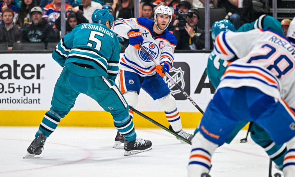 McDavid Pours Gas on Sharks' Playoff Hopes in 5-2 Oilers Win