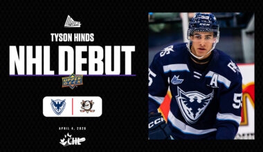 Hinds makes NHL debut with Anaheim