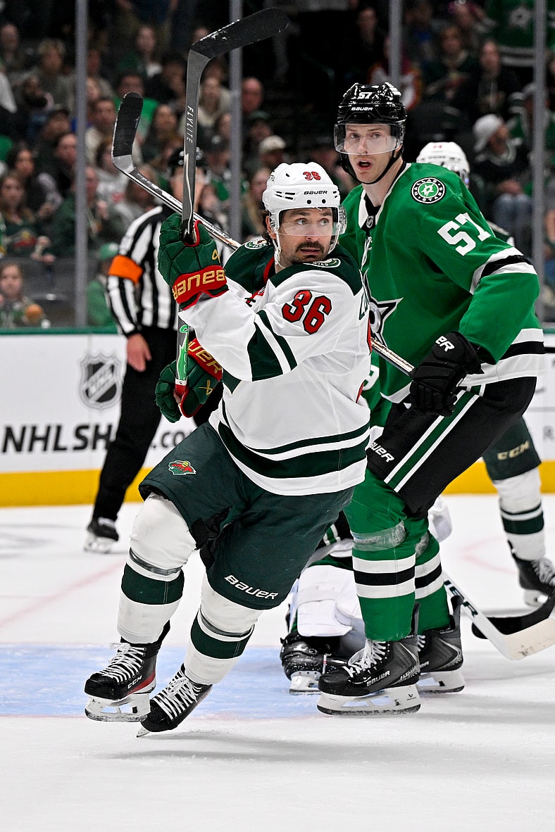 NHL: Minnesota Wild at Dallas Stars
