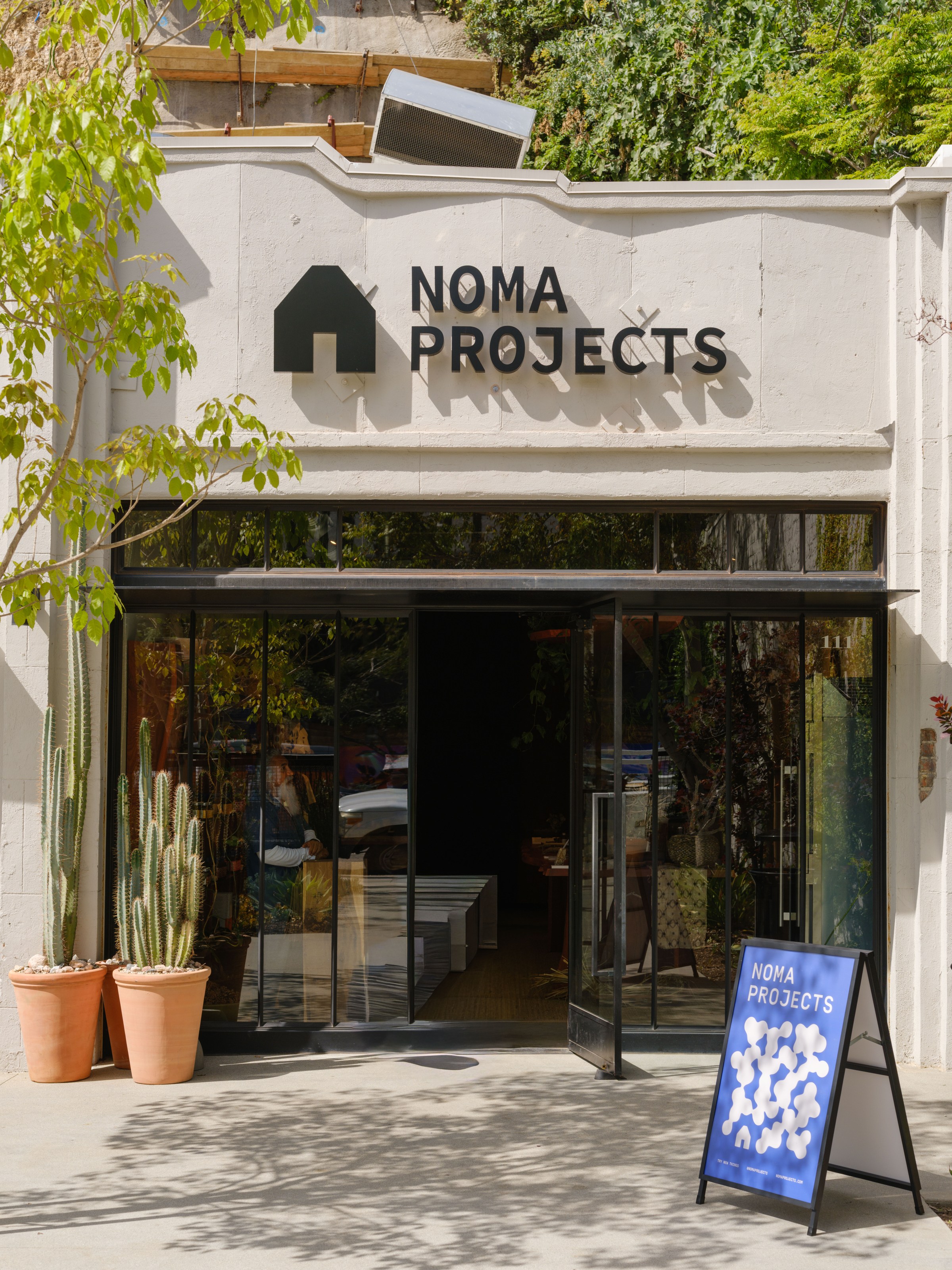 Exterior of Noma Projects at Sunset Row in Silver Lake.